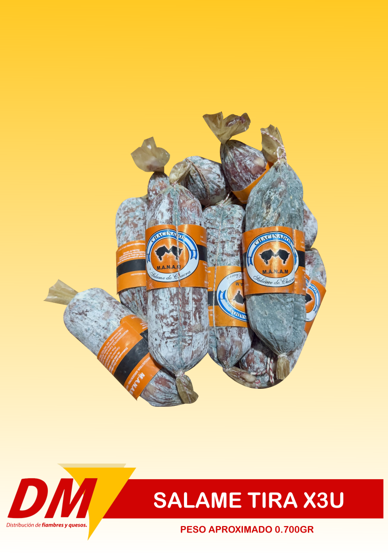 Salame corto x3